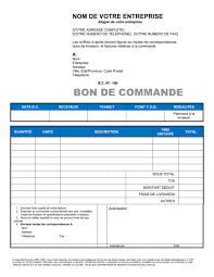 Bon De Commande - Modeles Exemples Pdf Biztreecom