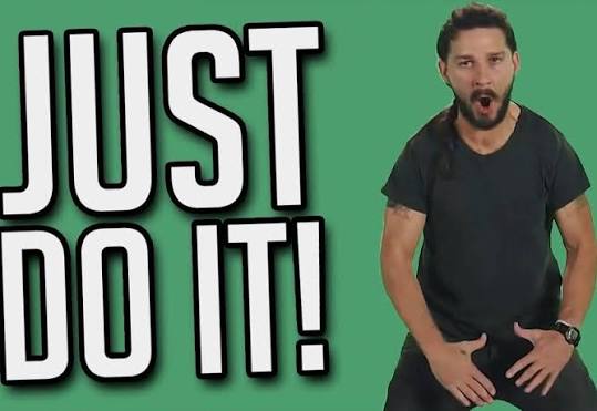 Shia Just Do It Just Do It Meme Shia Labeouf Just Do It" Sticker For Sale