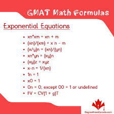 Mathformulae Via Http Www Degreefromcanada Com Math Formulas Math Exponential