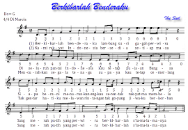 Create and get +5 iq. 36 Not Angka Lagu Wajib Nasional Filenya