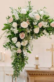 Wholesale flowers open to public mississauga. White Ivory Blush Copper Ceremony Arch With Corner Flowers Quicksand Roses By Dandie Andie Floral Designs Venue Floral Romantic Bouquet Spring Centerpiece