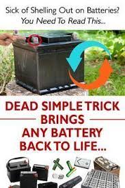 How Do You Fix A Lithium Ion Battery That Won T Charge In 2021 Battery Hacks Car Battery Hacks Batteries Diy