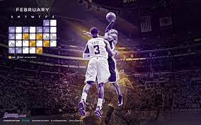 Lakers Wallpapers And Infographics Lakers Wallpaper February Wallpaper Lakers