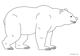 Brown bear coloring page from brown bears category. Free Printable Bear Coloring Pages For Kids
