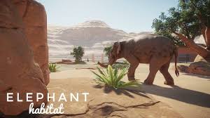 Elephant Planet Zoo Inspiration In 2020 Elephant Habitat Orangutan Habitat Crocodile Habitat