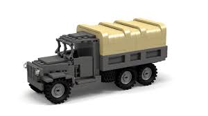 Free lego® custom instructions truck based on lego 3221 set. Lego Wwii Deuce And A Half Cckw Instructions Youtube