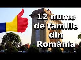 Anastasio forma italiana pentru anastasius Cele Mai Frecvente 12 Nume De Familie Din Romania I Lumea Sub LupÄƒ Youtube