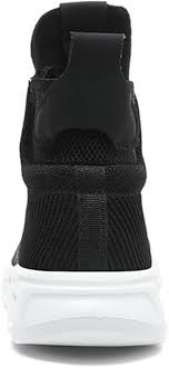 Amazon.com | Midnight Lightweight Breathable Walking Sneakers, Resistant Non-Slip, Men's Casual Shoes, Knitted Sock Shoes, lightweight running shoes, with good ventilation and cushioning properties (black, Adult, Men, 6.5, Numeric, US Footwear Size - Product from Amazon.com