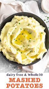 Easy Whole30 Mashed Potatoes All You Need Is 3 Simple Ingredients To Make These Delicious And Healthy Mashed Pot Healthy Mashed Potatoes Recipes Paleo Recipes