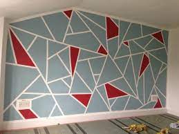 Check spelling or type a new query. Wandgestaltung Mit Geometrischen Formen Und Bunten Farben Geometric Wall Paint Geometric Wall Wall Paint Designs