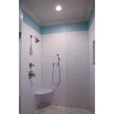 Halo 6 In White Recessed Ceiling Light Trim With Albalite Glass Lens Wet Rated Shower Light 70ps The Home Depot
