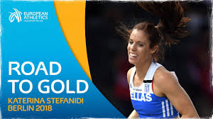 Women to repeat as 4×4 gold medalists. Stunning Jump To Victory Road To Gold Katerina Stefanidi Youtube