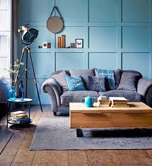 John Lewis Three A W13 Interior Design Trends Bright Bazaar By Will Taylor Blue Grey Living Room Living Room Design Modern Narrow Living Room Design
