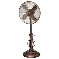 Deco Breeze 19 In Prestigious Outdoor Fan Dbf1080 The Home Depot Outdoor Fan Pedestal Fan Floor Fan