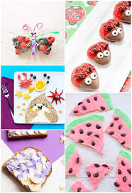 What foods are good for a mermaid party? 25 Super Cute Summer Snacks For Kids