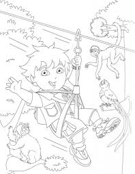 Free Printable Diego Coloring Pages For Kids In 2020 Bunny Coloring Pages Cartoon Coloring Pages Coloring Books