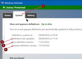 This control allows you to let some time pass before committing to installing a buggy update. How To Manually Update Windows Defender In Windows 10