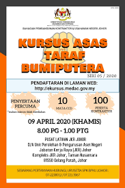 Kursus asas pemahaman taraf bumiputera (btn) anjuran bpku b. Kursus Asas Taraf Bumiputera Siri Pkk Negeri Johor Facebook
