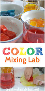 Color Mixing Lab Steam Activity Color Mixing Steam Activities Science Activities For Kids