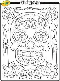 Here's a set of printable alphabet letters coloring pages for you to download and color. Dia De Los Muertos Mexico Day Of The Dead Free Coloring Pages Crayola Com