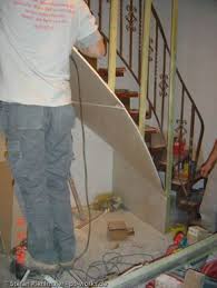 Verkleidung Einer Offenen Treppe Treppe Renovieren Trockenbau Verkleidung Offene Treppe