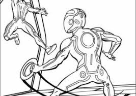 More than 14,000 coloring pages. Tron Coloring Pages Coloring4free Com