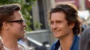 Brad Pitt dan Orlando Bloom Reunian