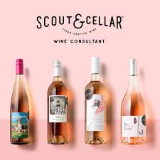 Now Offering The Scout Cellar Four Bottle Rose Sampling Set 99 And Free Shipping Cleancraftedwine Noheadaches Chee Free Wine Tasting Set Wine Bottle