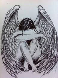 Pin By Cat Cordeiro On Photographs Artwork Angel Drawing Angel Sketch Art