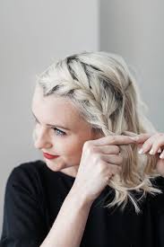 How To Do A Side Braid On Short Hair Beauty Poor Little It Girl