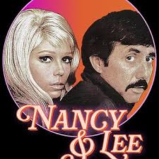 Retro Nancy and Lee Duo Tribute" Pin for Sale by acquiesce13