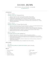 Administrative assistant resume sample 1 relevant experience: General Assistant Resume Examples And Tips Zippia