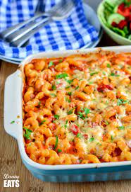 Perfect for a hearty family dinner. Chicken Bacon And Tomato Pasta Bake Slimming World Slimming Eats