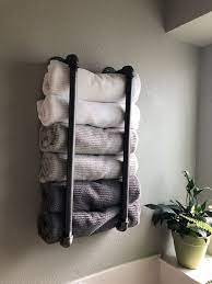 the most beautiful ideas for diy towel holder rack towel rack bathroom small bathroom storage bathroom towel storage