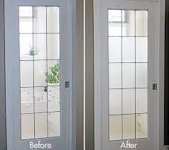 It totally allowed me to diy a frosted glass privacy window very inexpensively. Dabbles Babbles Everyday Creative Adventures Diy Frosted Glass Window Frosted Glass Window Home Diy