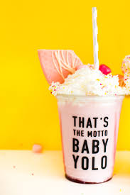 A milkshake (sometimes called a shake in the united states) is a sweet drink made by blending milk, ice cream, and flavorings or sweeteners such as butterscotch, caramel sauce, chocolate syrup. Drake On Shakes Drake Lyrics On Freak Shakes Crazy Milkshakes Using Vinyl Stickers Bespoke Bride Wedding Blog