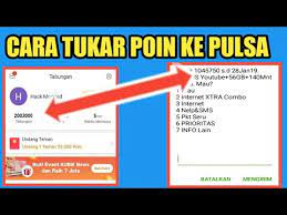 Cara tukar point telkomsel ke pulsa. Cara Menukar Poin Ke Pulsa Gratis Di Aplikasi Pulsa Gratis Kubik Youtube