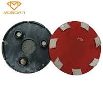5.5 Inch 140mm Klindex Diamond Grinding Plate Pad 7 Segment Grit 30 Medium  Bond for Floor Concrete