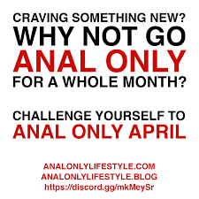 Anal Only Lifestyle Blog