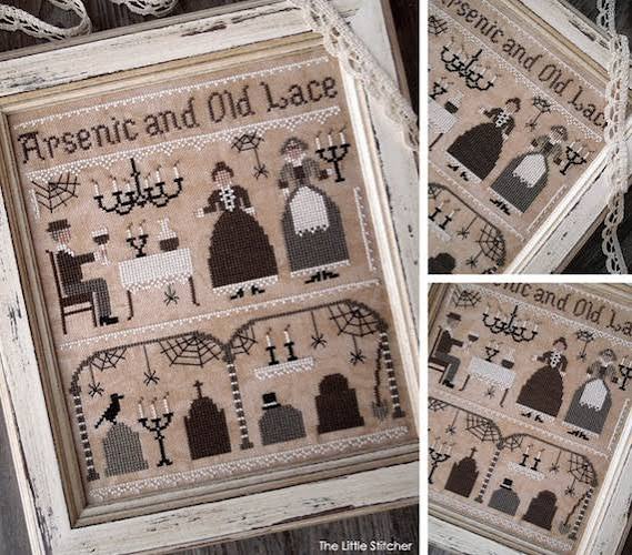 Arsenic and Old Lace - DIGITAL PDF Cross Stitch Pattern - Etsy