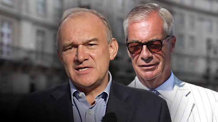 Nigel Farage should face ‘full force’ of law if found guilty of election rules breach – Sir Ed Davey