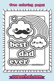 Free Best Dad Ever Coloring Page Fathers Day Coloring Page Happy Birthday Coloring Pages Birthday Coloring Pages