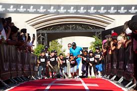 Known among fans under the media as a child, he thought of nothing but sports. Usain Bolt Races Kids For Charity Look To The Stars