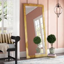 Buy floor standing mirror and get the best deals at the lowest prices on ebay! Gold Floor Mirrors You Ll Love In 2021 Wayfair