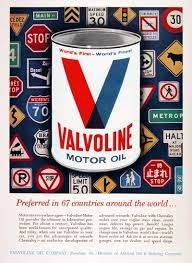 1964 Valvoline Motor Oil Classic Vintage Print Ad Motor Oil Oils Print Ads