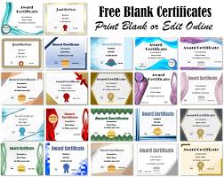 Get, create, make and sign teaching experience certificate in ms word format pdf. Free Blank Certificate Print Blank Or Customize Online Free