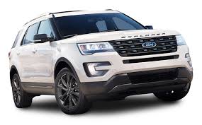 White Ford Explorer Suv Car Ford Explorer 2019 Ford Explorer Ford Explorer Sport