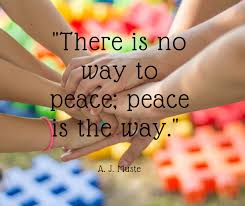 There Is No Way To Peace Sister Cities International Facebook