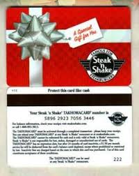 We would like to show you a description here but the site won't allow us. Steak N Shake Special Gift For You 2013 Holographic Gift Card 0 Ebay