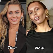 mileycryus then & Now transformation